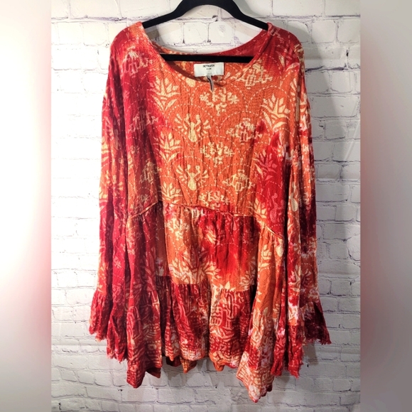 One Teaspoon‎ Dress- Babylon Garden Dress Size Small Oversized / Boho - Picture 1 of 6